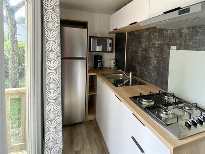 Camping l'Hermitage - Mobilheim 6 personen - Lodge in Guémené-Penfao, Châteaubriant und Umgebung