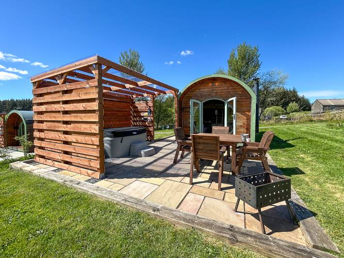 Glamping for 2 people, with garden in Dumfries and Galloway