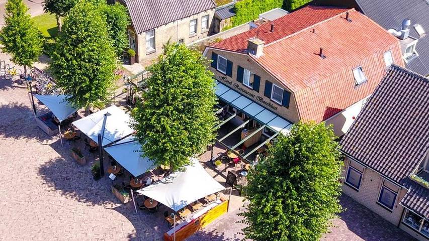 Hotel voor 2 personen, met tuin en terras in Oudemirdum