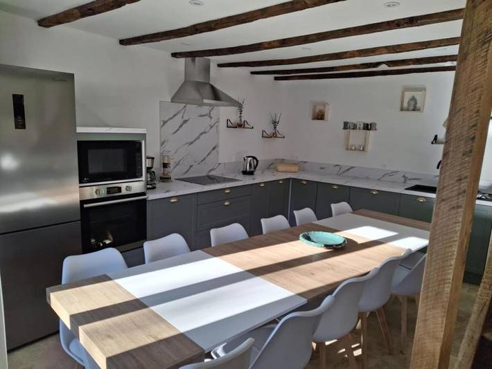 Maison de vacances pour 12 personnes, avec Jardin