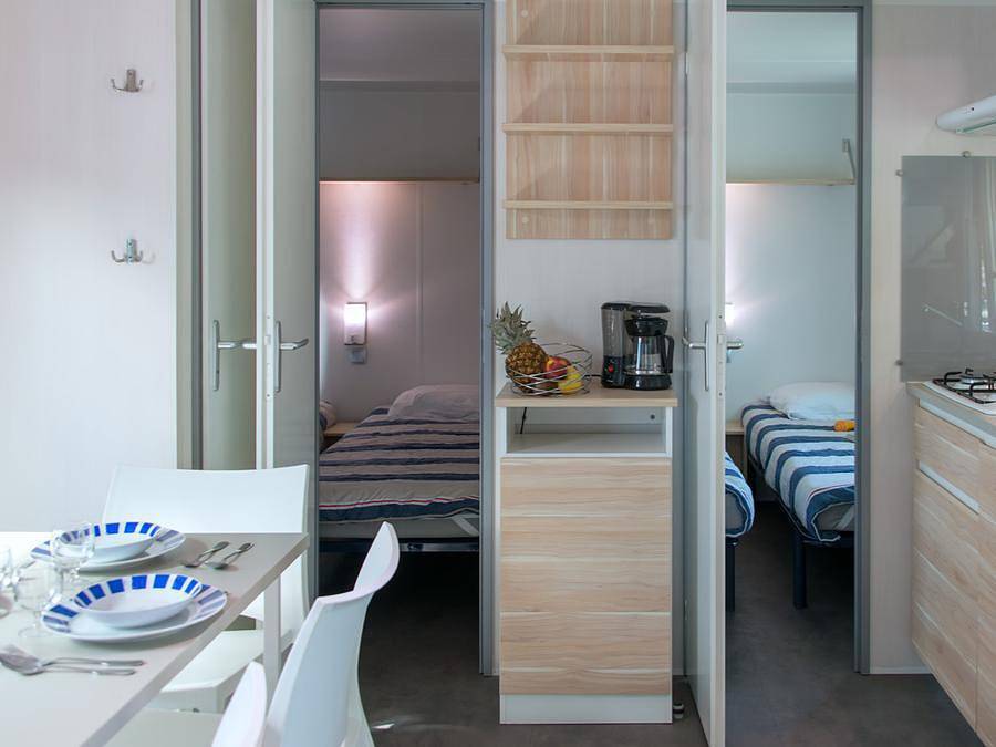 Camping Le Sous Bois - Mobilhome 6 personnes - 3 chambres (dimanche) - Clim in Saint-Maurice-d'Ibie, Ardèche