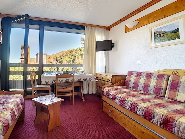 Chalet voor 3 personen, met terras in Saint-Martin-de-Belleville
