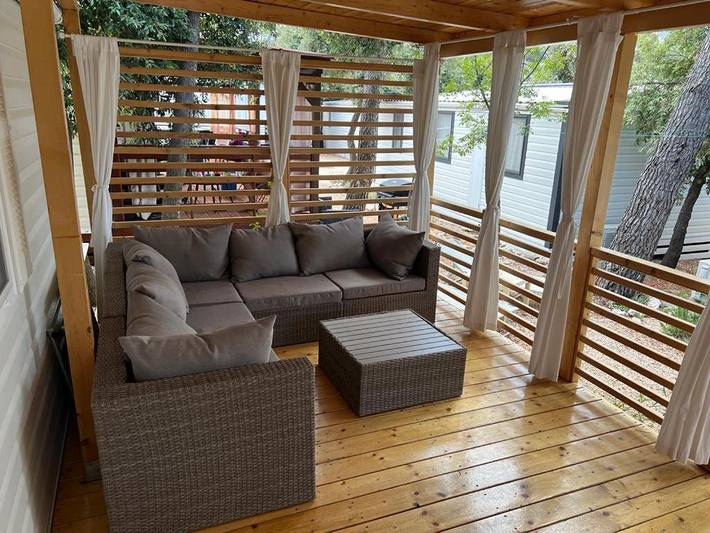 Camping für 7 Personen, mit Ausblick und Garten in Biograd na Moru - 4