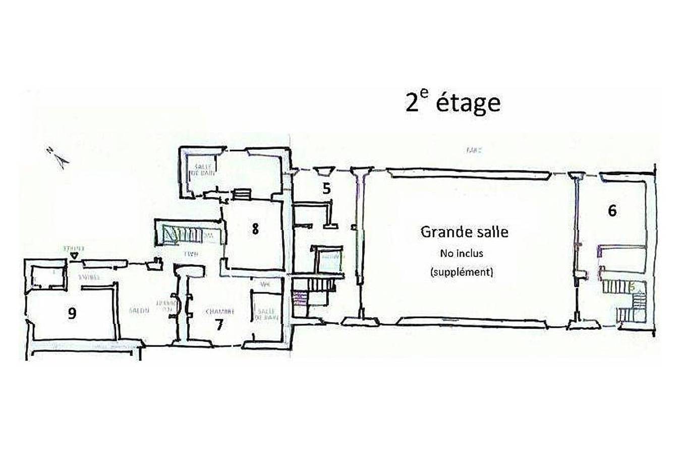 Château pour 35 personnes avec sauna in Ciney, Région de Namur