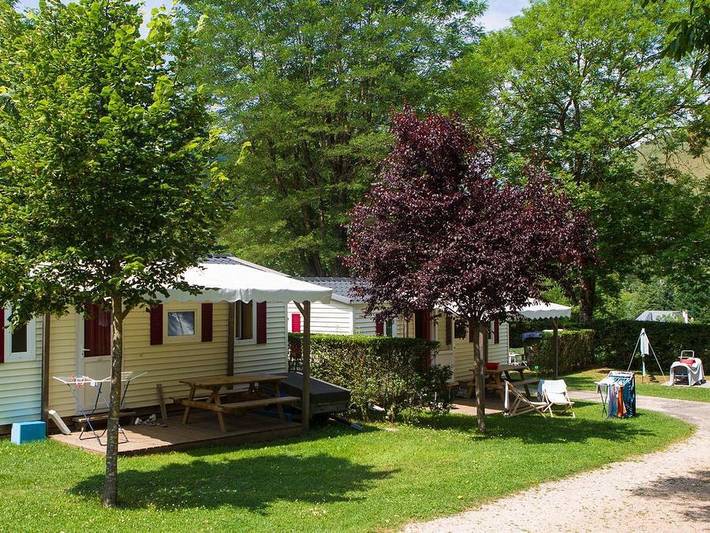 Mobil home pour 4 personnes, avec bassin pour enfant à Meyrueis - 2