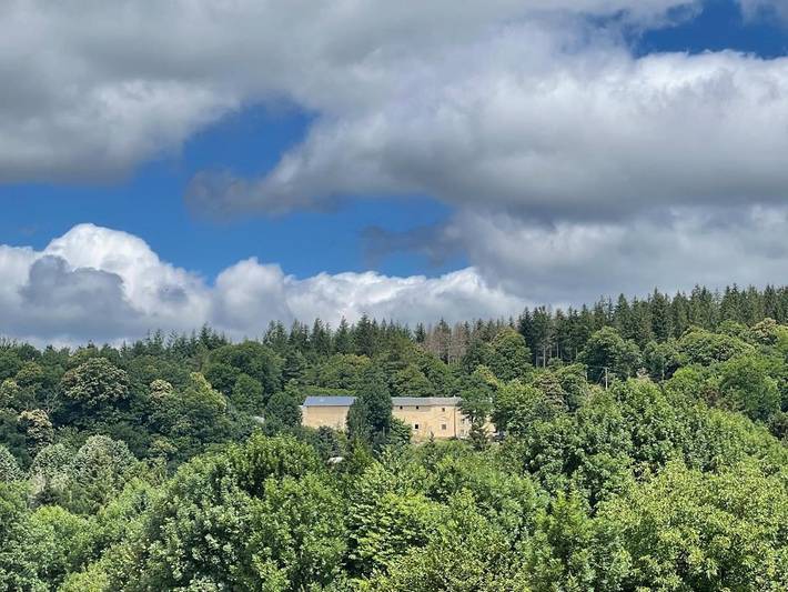 Location de vacances pour 2 personnes, avec jardin et vue à Lacombe
