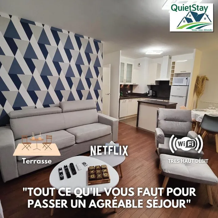 Apartamento de vacaciones para 6 personas, con jardín, Se admiten mascotas - 1