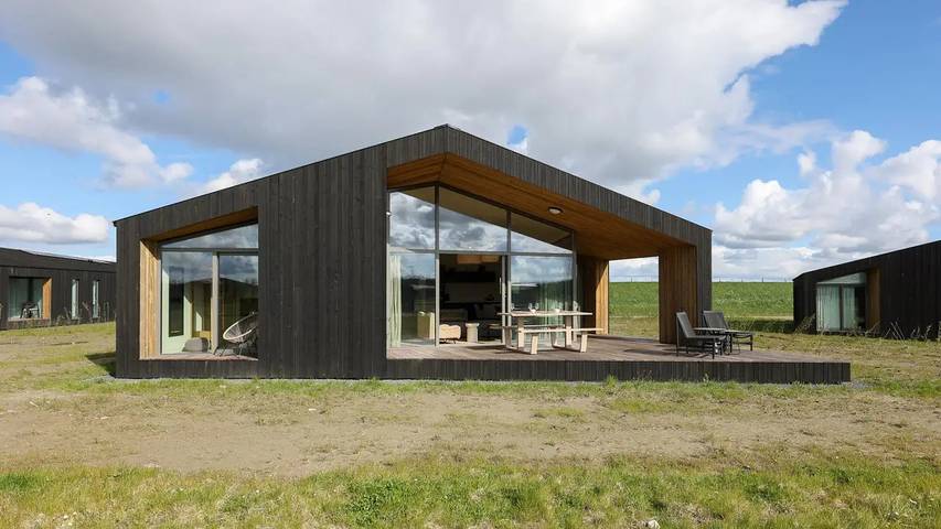 Ferienhaus für 7 Personen, mit Garten