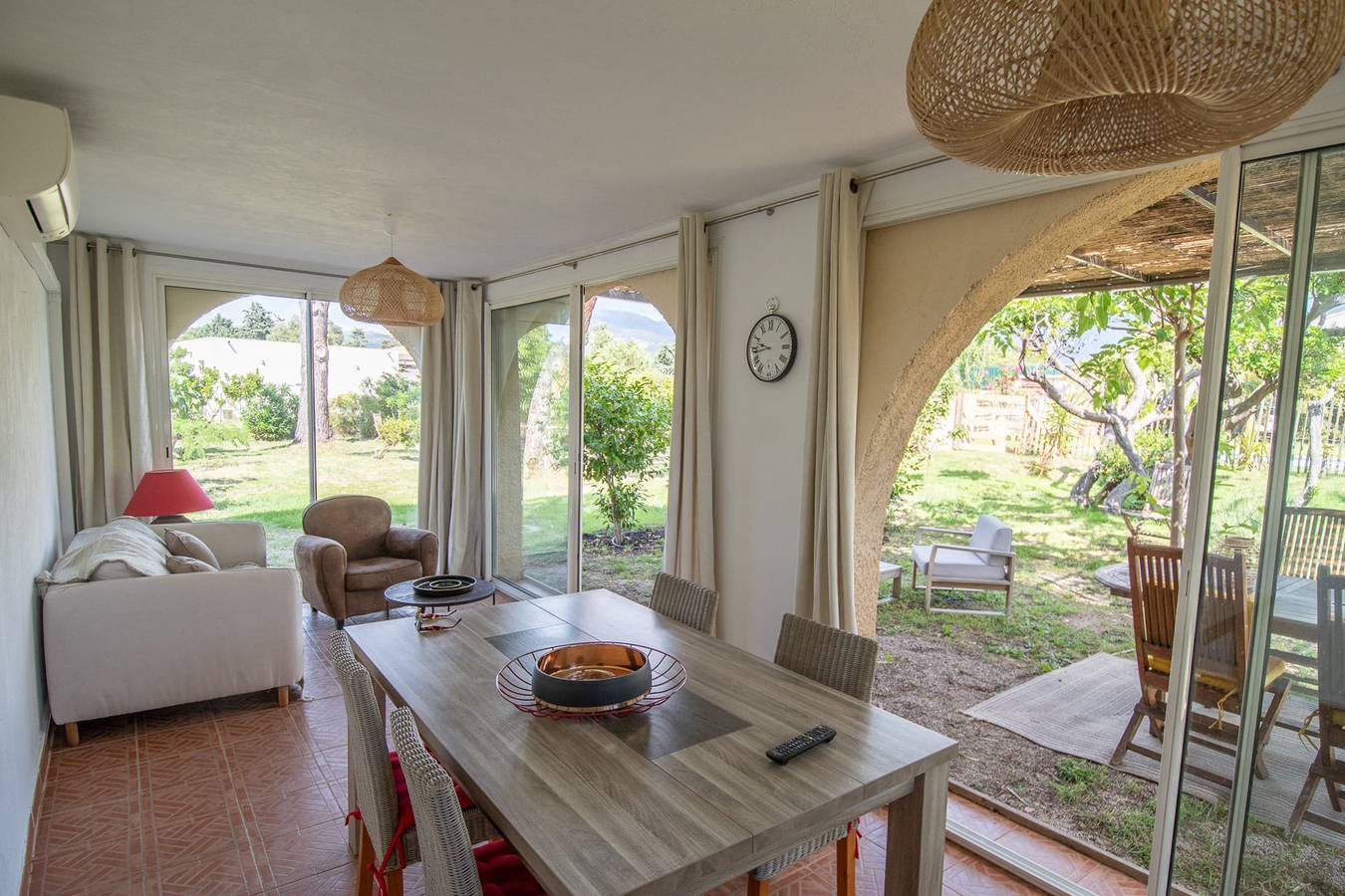 Appartamento intero, Elda : appart rez de jardin et piscine  chauffée à 7 min de Calvi et plages in Calenzana, Calvi e dintorni