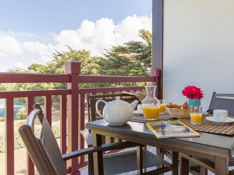 Pierre & Vacances Premium Résidence Le Domaine de Cramphore - Wohnung 4 personen - - 1 Schlafzimmer - Terrasse oder Balkon - Geräumig in Le Pouliguen, Côte d'Amour