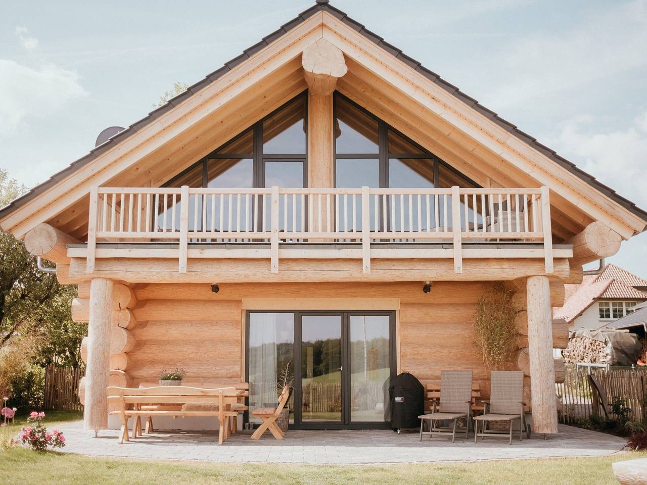 Ferienhaus Wiesenchalet – Sauerland mit Bergblick, privater Terrasse & Wlan in Schalksmühle, Märkischer Kreis