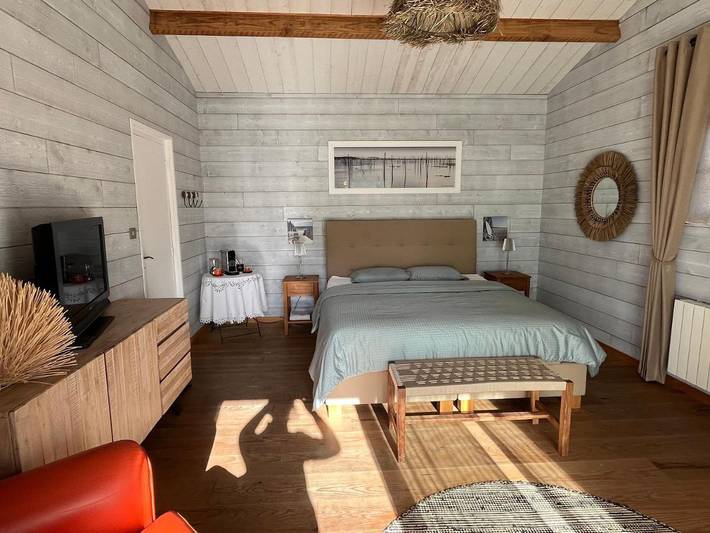 Maison d’hôte pour 2 personnes, avec vue sur le lac ainsi que jardin et vue, animaux acceptés à La Teste-de-Buch - 3