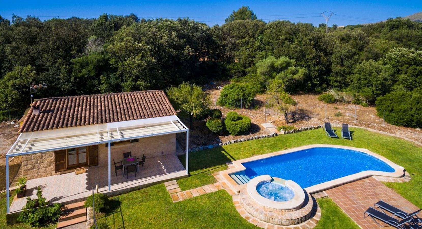 Finca 'Es Puchet' mit Bergblick, privatem Pool und Wlan in Artà, Mallorca Osten