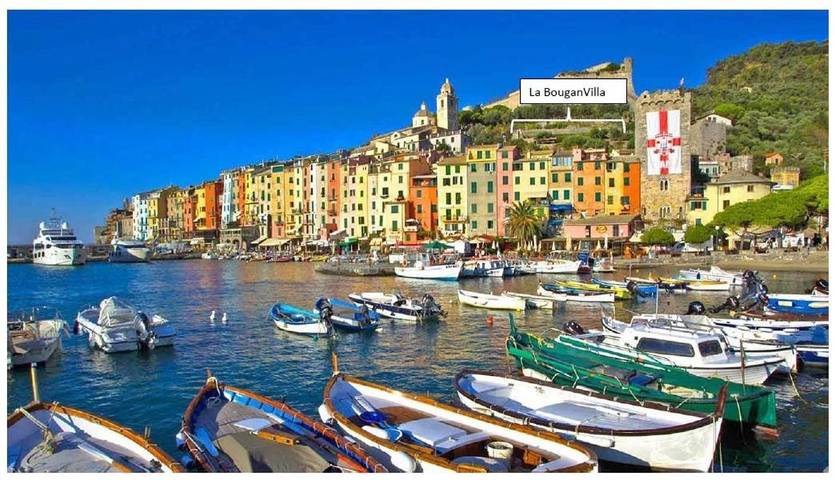 Location de vacances pour 6 personnes, avec jardin et vue dans Portovenere - 2