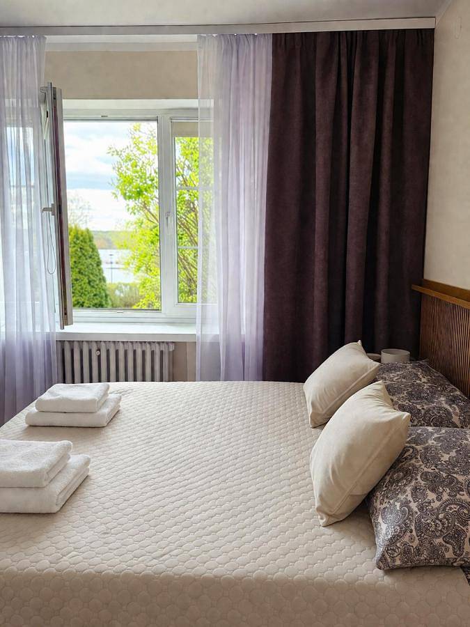 Ferienwohnung für 5 Personen, mit Terrasse und Garten sowie Seeblick und Ausblick in Allenstein - 4