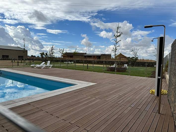 Casa rural para 2 personas, con Terraza y Jardín además de Piscina y Vistas en Extremadura - 4