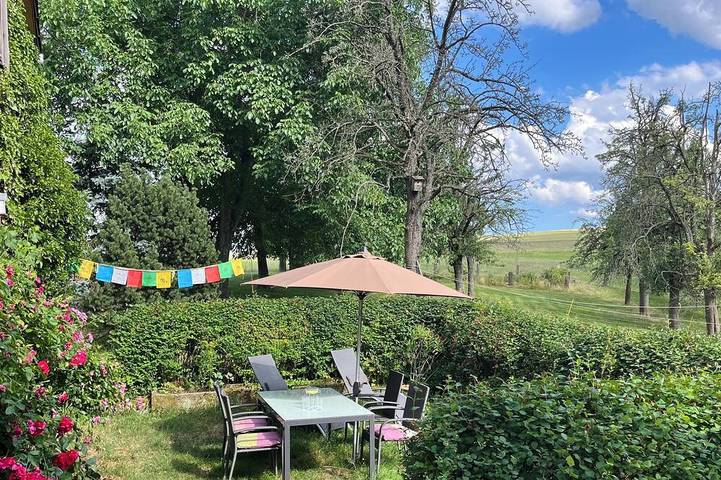 Ferienwohnung für 4 Personen, mit Terrasse und Garten