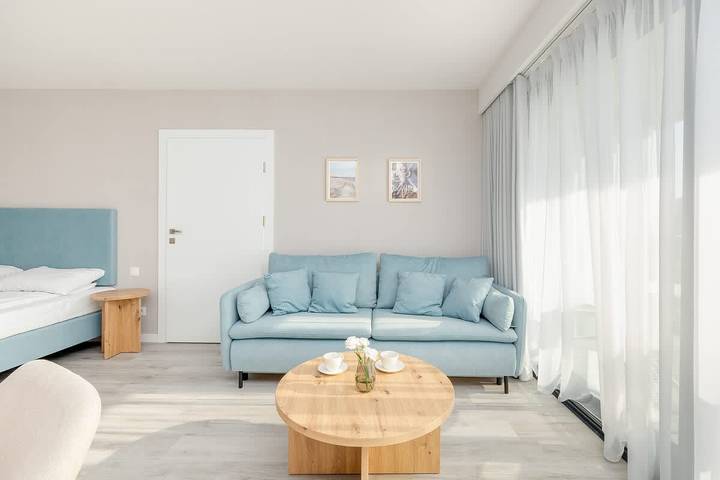 Apartament wakacyjny dla 4 osób, z ogród i basen, zwierzęta dozwolone w Polska