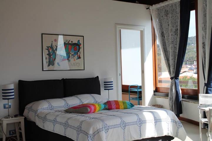Chambre d’hôte pour 4 personnes, avec Jardin ainsi que Piscine et Vue dans Vulcano