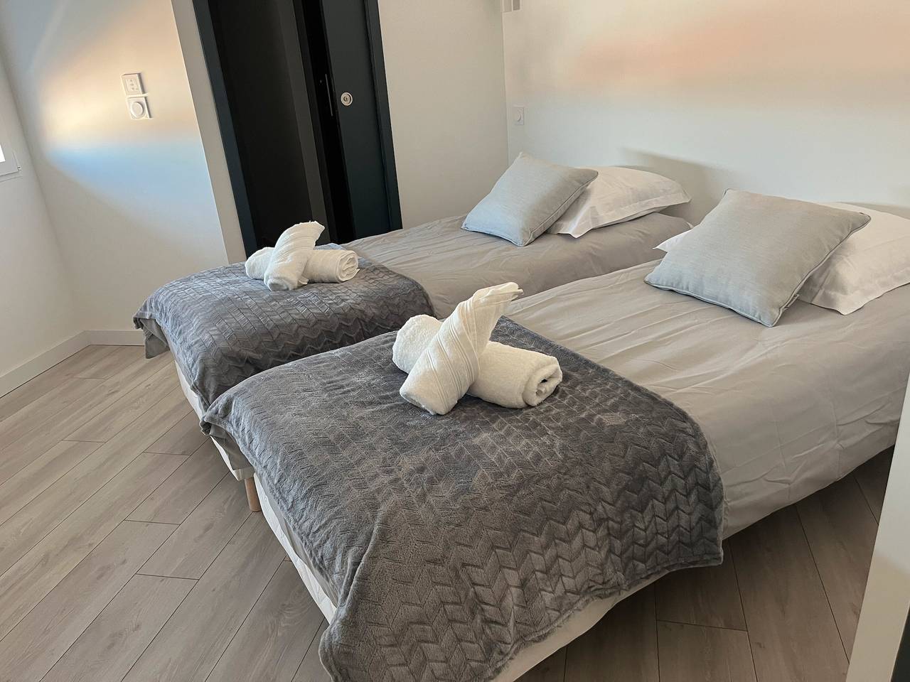 Ferienhaus 'Face À La Mer 3' mit Meerblick, privater Terrasse und Klimaanlage in Port-la-Nouvelle, Côte d'Améthyste