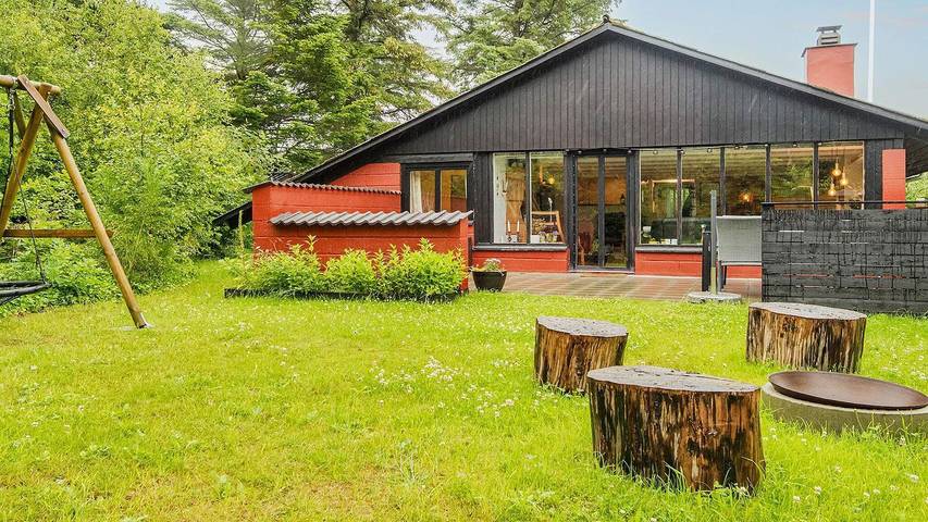 Ferienhaus für 7 Personen, mit Terrasse in Nørhede Vest