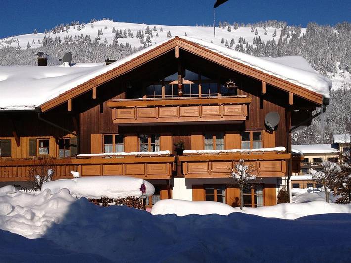 Ferienwohnung für 4 Personen, mit Garten und Terrasse, kinderfreundlich in Oberjoch - 3