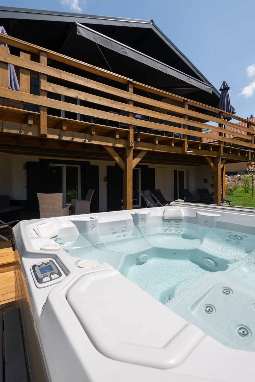 Chalet voor 8 personen met whirlpool in Gérardmer, Parc naturel régional des Ballons des Vosges