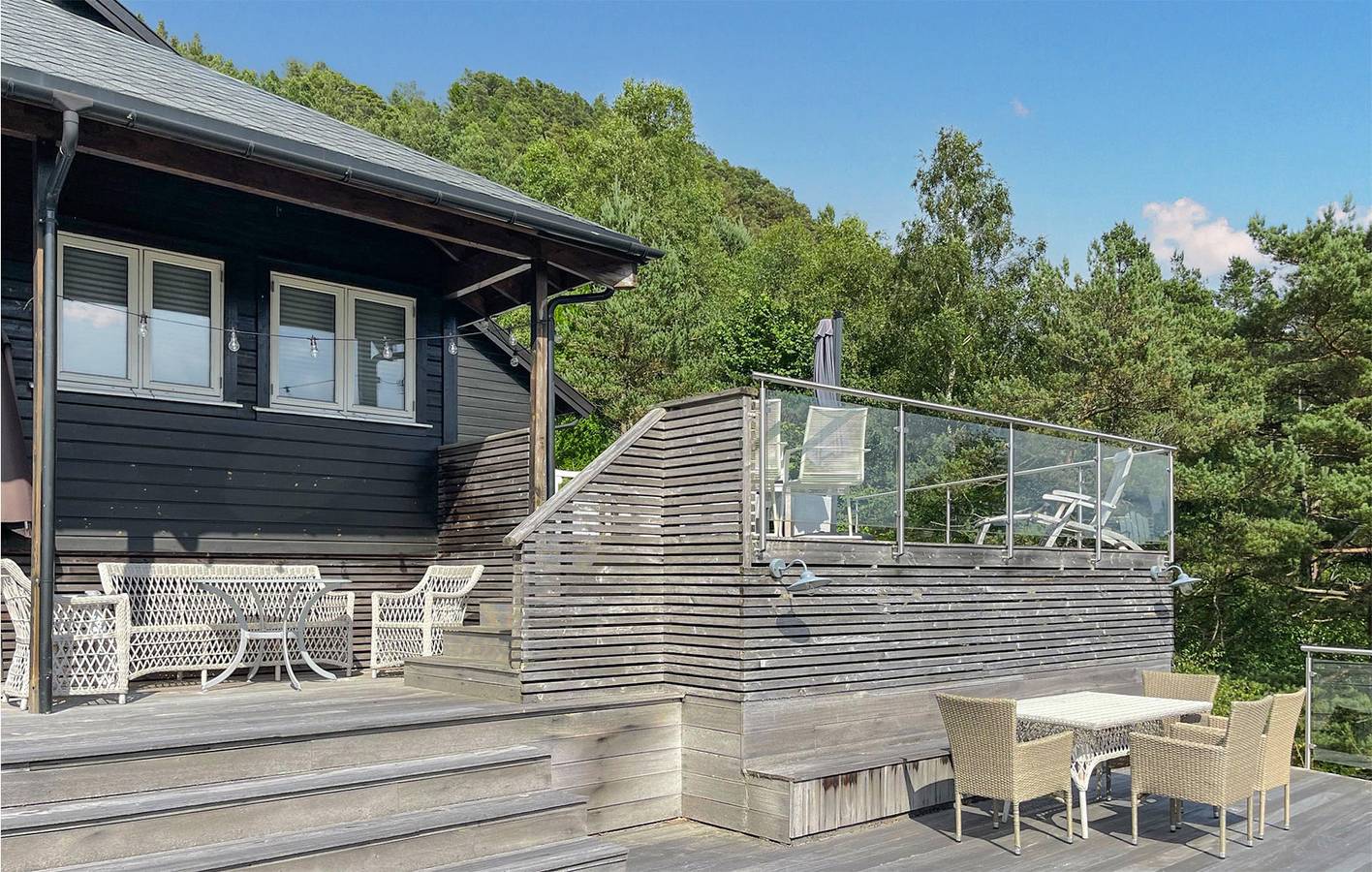 Ferienhaus für 8 Personen mit Garten in Sveio