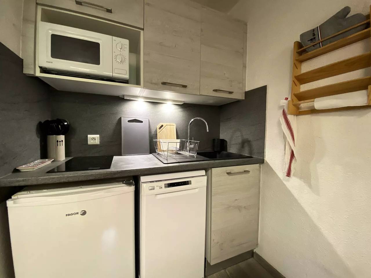 Estudio entero, Estudio enclavado en el corazón del Mélèzes les Orres 1650 in Les Orres, Parque Nacional de los Ecrins