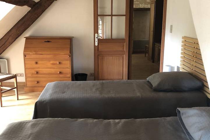 Gîte pour 7 personnes, avec jardin à Parçay-sur-Vienne - 3