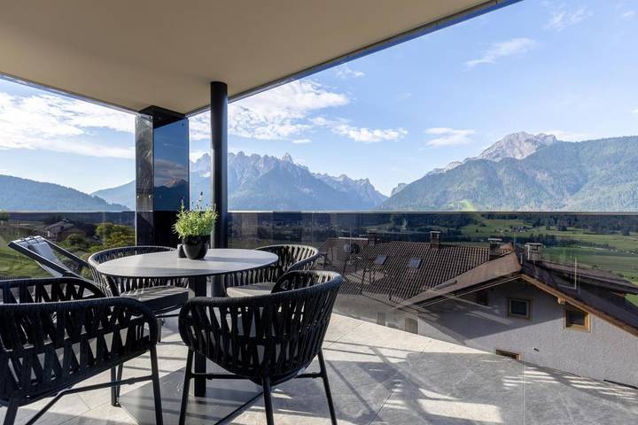 Ferienwohnung für 6 Personen, mit Ausblick und Garten sowie Sauna in Toblach - 2