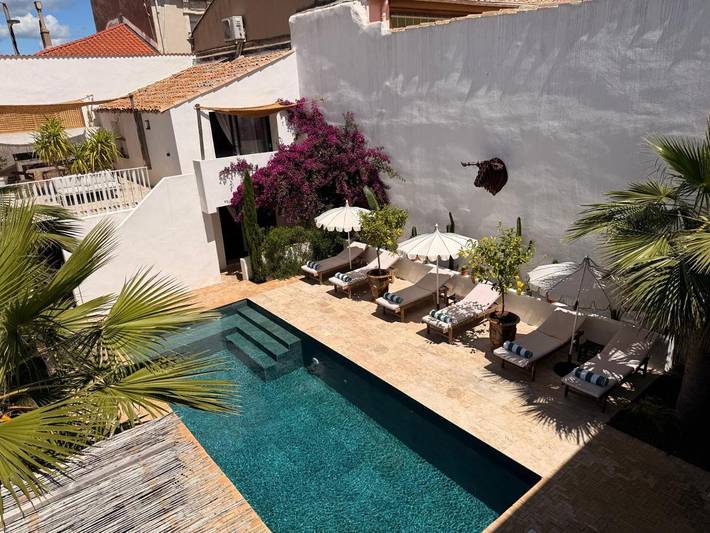 Chambre d’hôte pour 2 personnes, avec Balcon et Terrasse ainsi que Jacuzzi et Jardin à Sète
