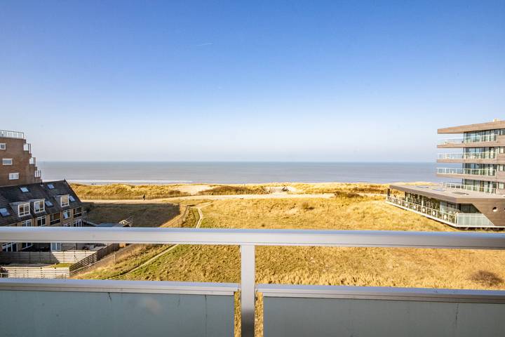 Ferienhaus mit Meerblick für 4 Personen, mit Balkon/Terrasse und Balkon in Egmond