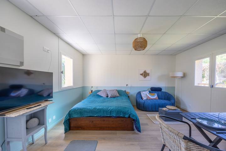 Appartement entier, Marée Basse - Studio proche plage de la potinière in Barneville-Carteret, Côte de la Déroute