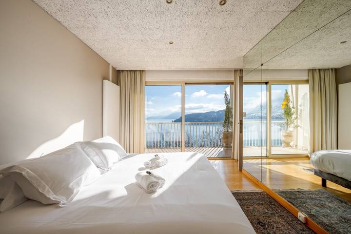 Gîte pour 5 personnes, avec balcon et vue sur le lac, adapté aux familles à Annecy - 2