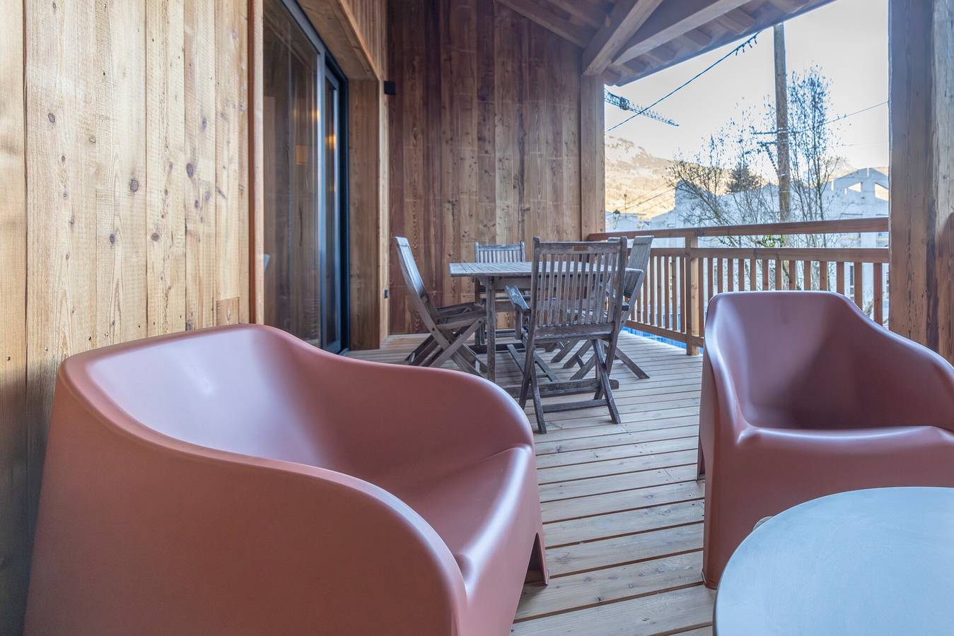 Geheel appartement, Appartement 'Morillon - Nieuw - 2 min van de pistes' met bergzicht en privéterras in Station de Morillon, Grand Massif