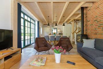 Ferienhaus für 12 Personen, mit Sauna und Garten in Rerik