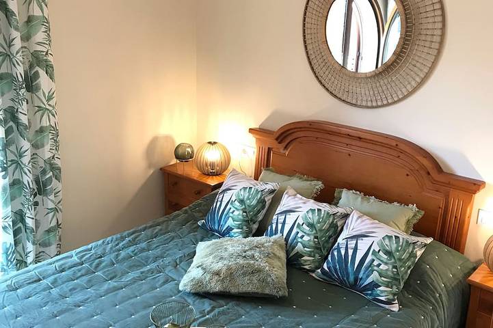 Appartement entier, 1ªLínie! Directement sur la plage, vue sur la mer, piscine, climat, WIFI in El Palmar, Costa Blanca