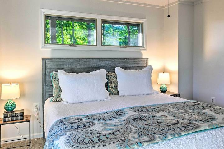 Vacation rental for 10 people, with balcony and yard in Highlands (NC)