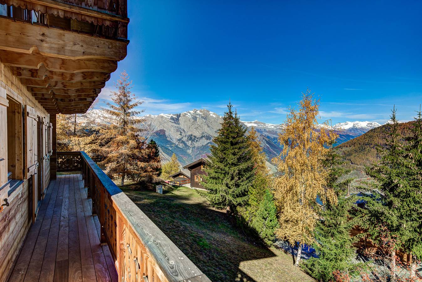 Chalet Chalet le Chapeau in La Tzoumaz, Riddes