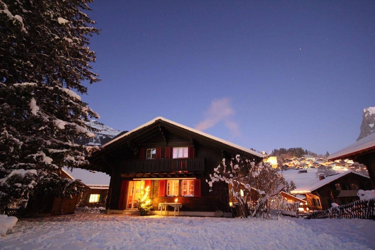 Chalet for single occupancy - top garden - mountain views in Grindelwald, Región de Grindelwald