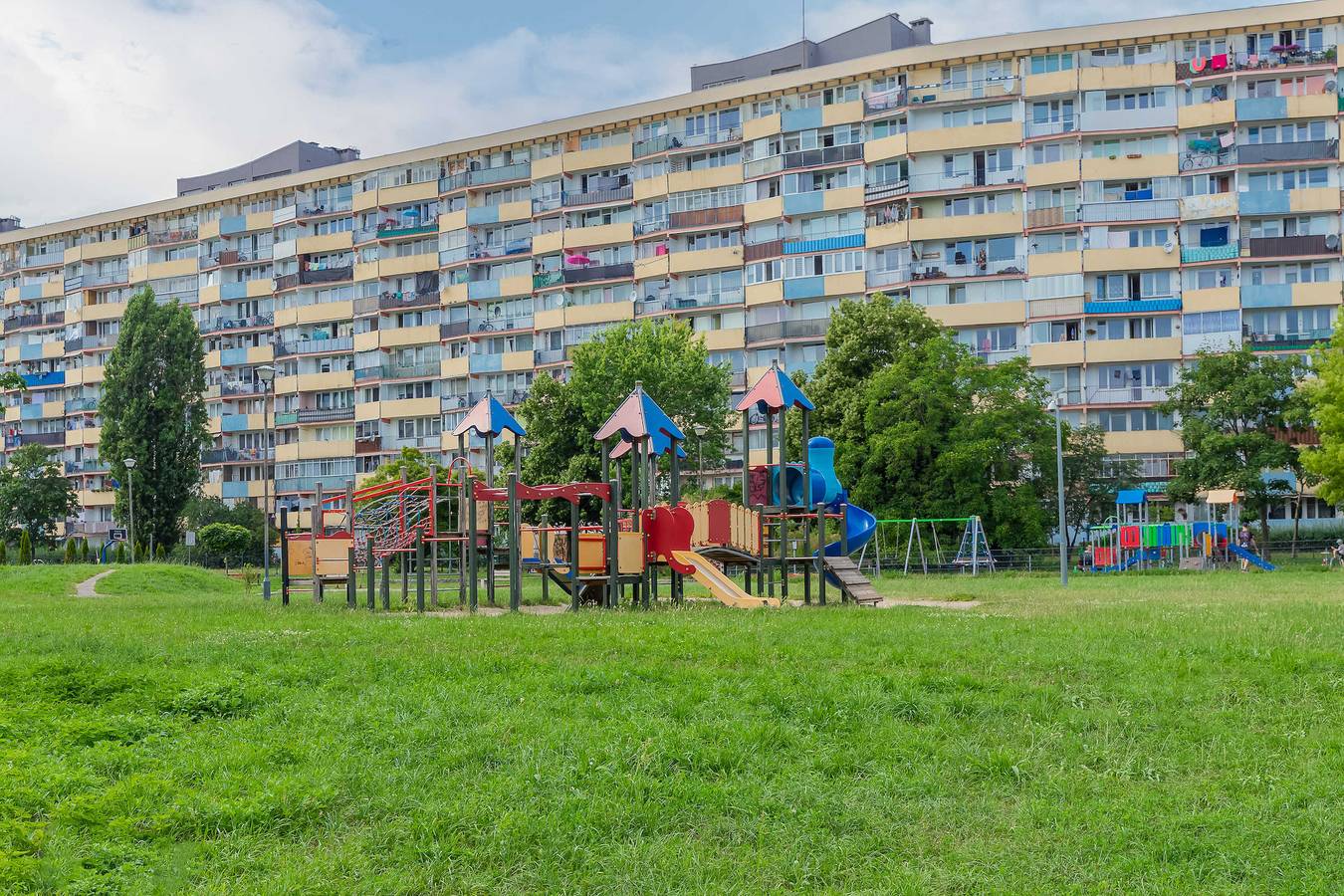 Geheel appartement, Functional Apartment with a Washing Machine | Balcony in Przymorze Wielkie, Gdańsk