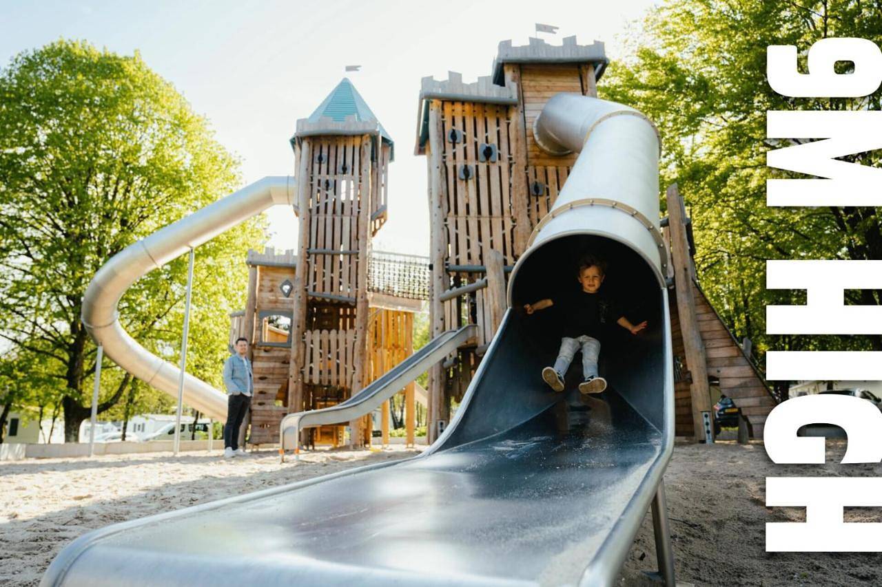 Camping Fuussekaul in Esch-Sauer, Luxemburg