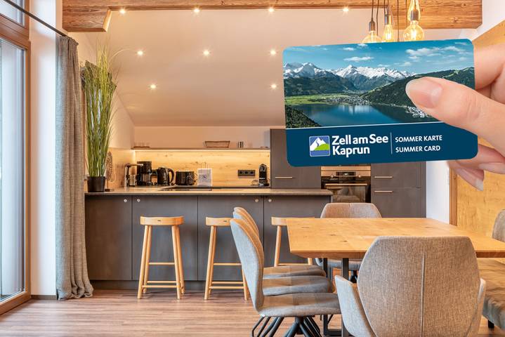 Ferienhaus für 12 Personen, mit Balkon und Terrasse sowie Sauna in Zell am See