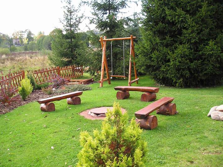 Ferienhaus mit Außenpool und Spielplatz  in Horní Olešnice, Region Trautenau