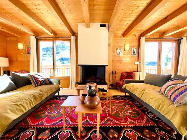 Chalet pour 10 personnes, avec vue et jardin dans Chinaillon - 3