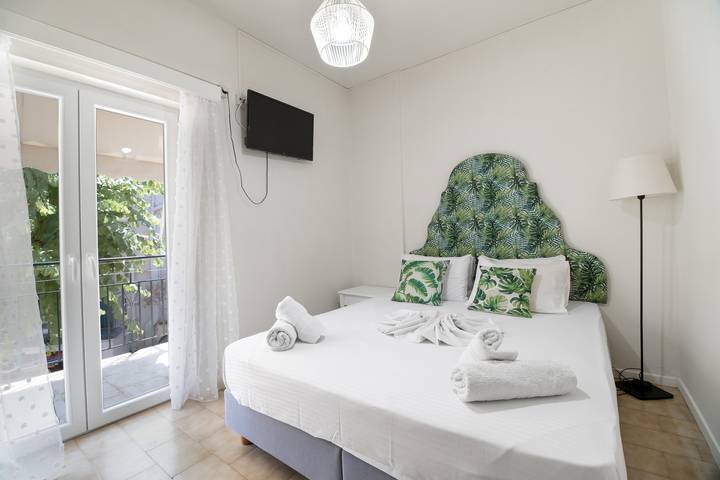 Casa de férias para 2 pessoas, com varanda e jardim na Grécia