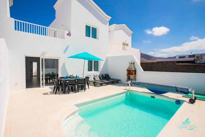 Chalet para 4 personas, con terraza y piscina en Lanzarote - 3