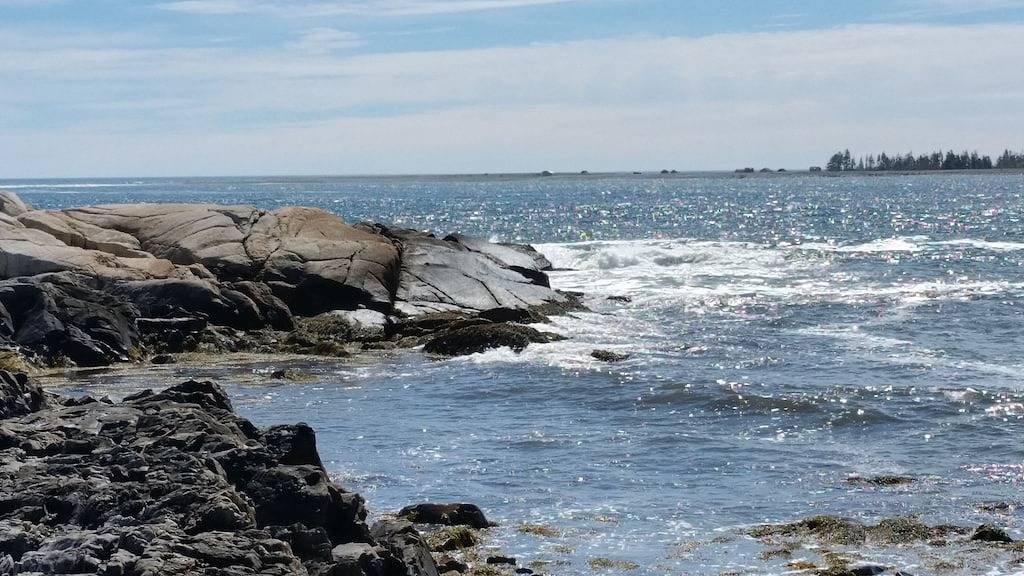 Mächtiger Atlantik-Rückzug in Region of Queens Municipality, Queens County