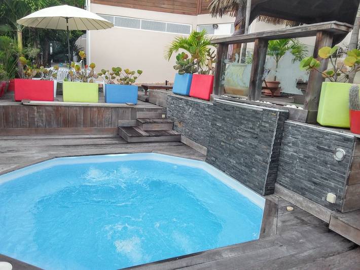 Villa pour 6 personnes, avec terrasse et piscine à Sainte-Anne